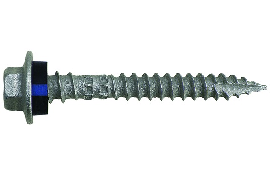 SCREW T17 HEX SEAL TOP LOK C4 12-11 X 65 WOODLAND GREY